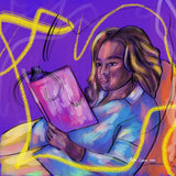 Read With Me (Oprah Winfrey) Art by Ana Luca