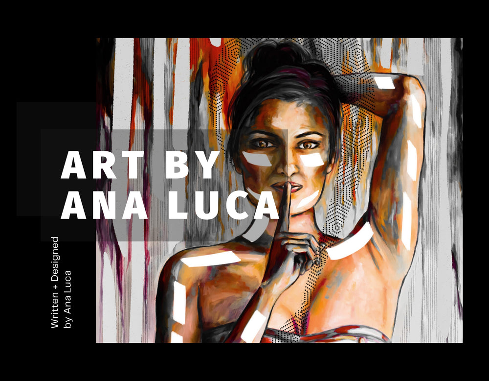Art by Ana Luca Gallery Book