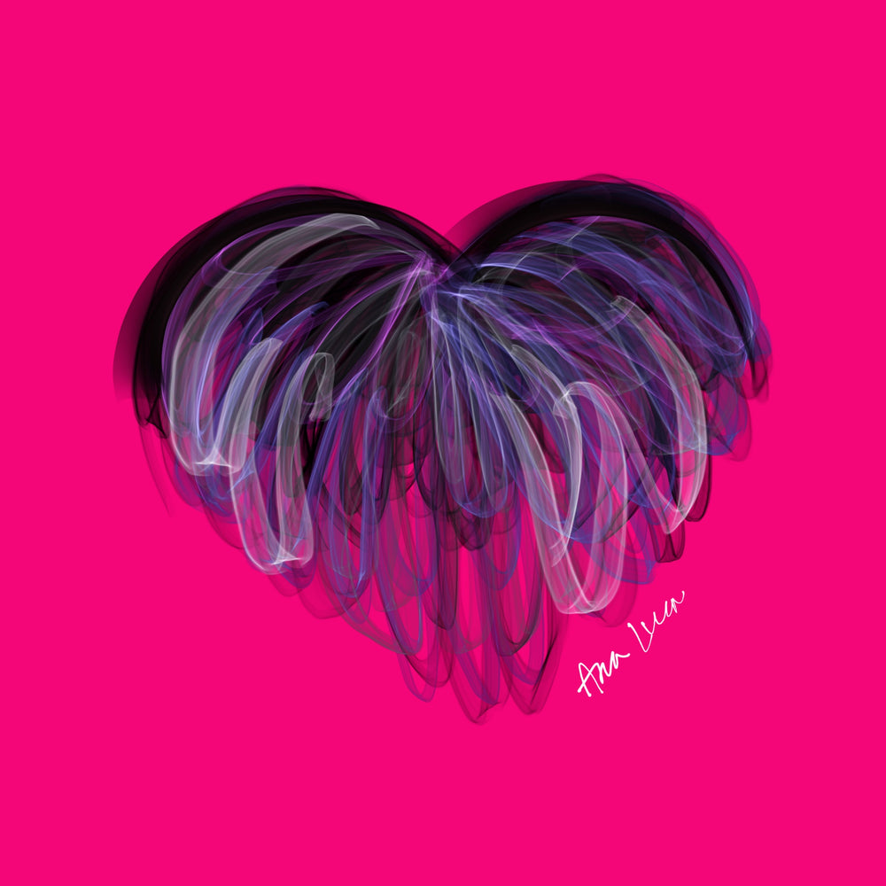 Crypto Love Drops Art by Ana Luca