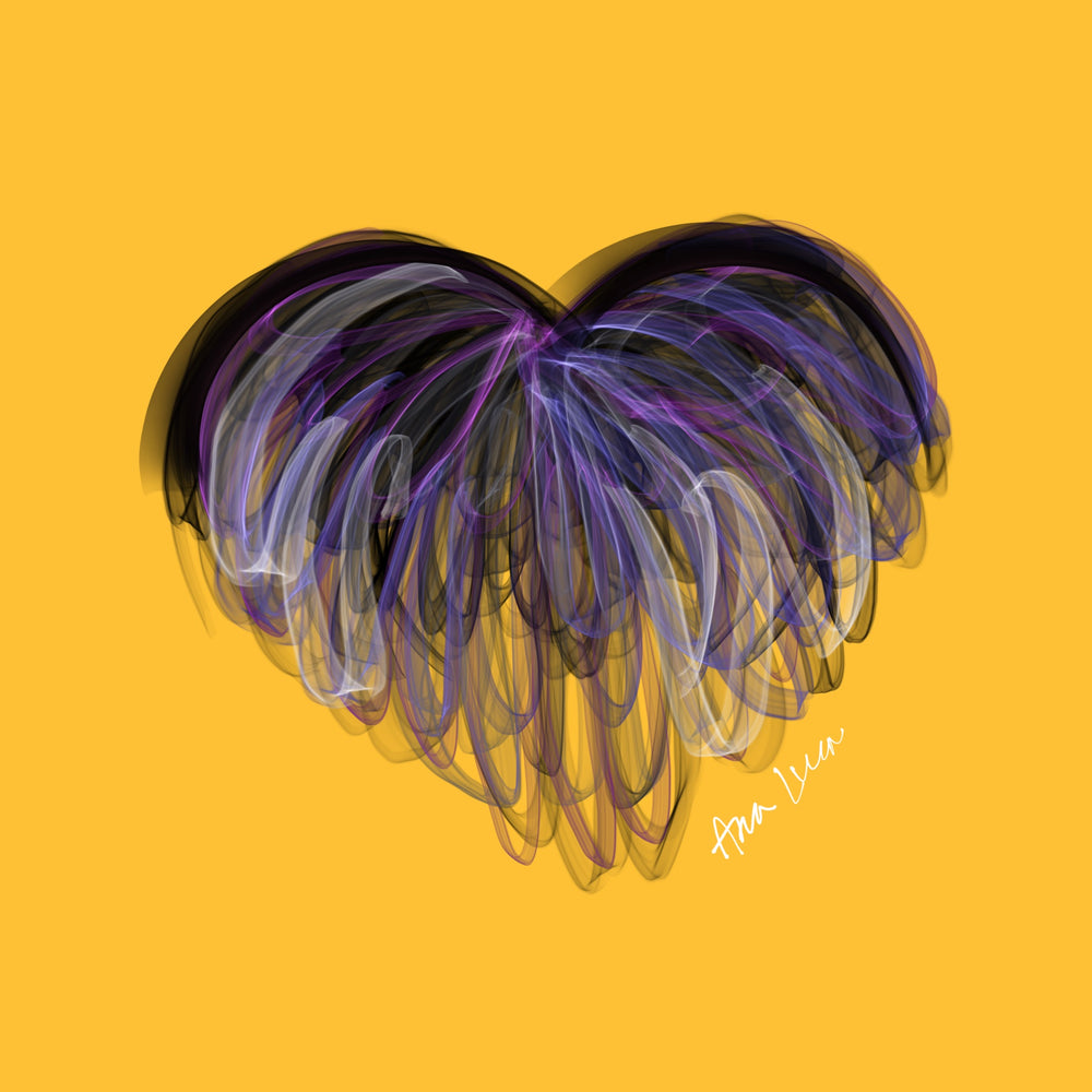 Crypto Love Drops Art by Ana Luca