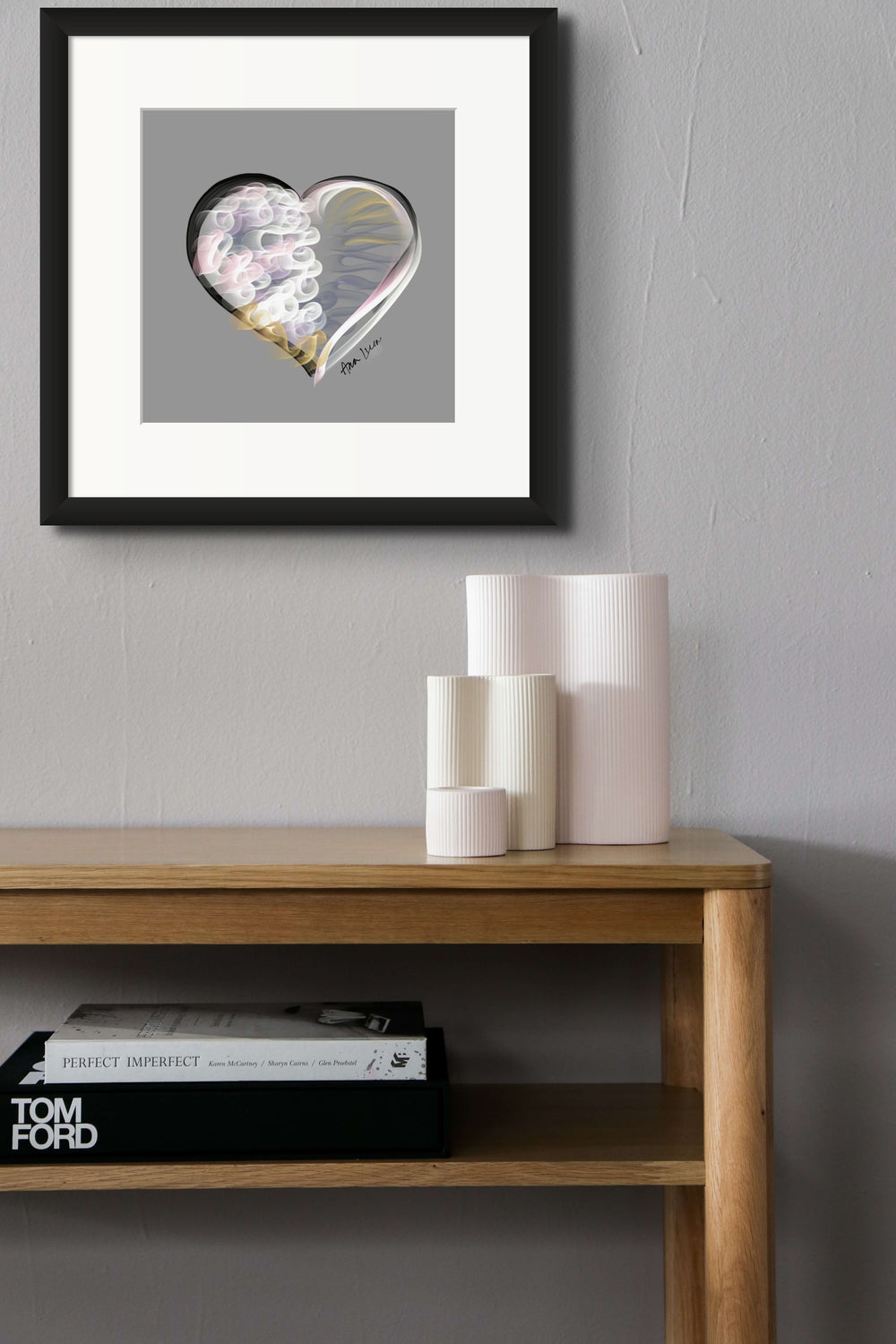 Opal White (on Silver) 12"X12" Open Edition Print