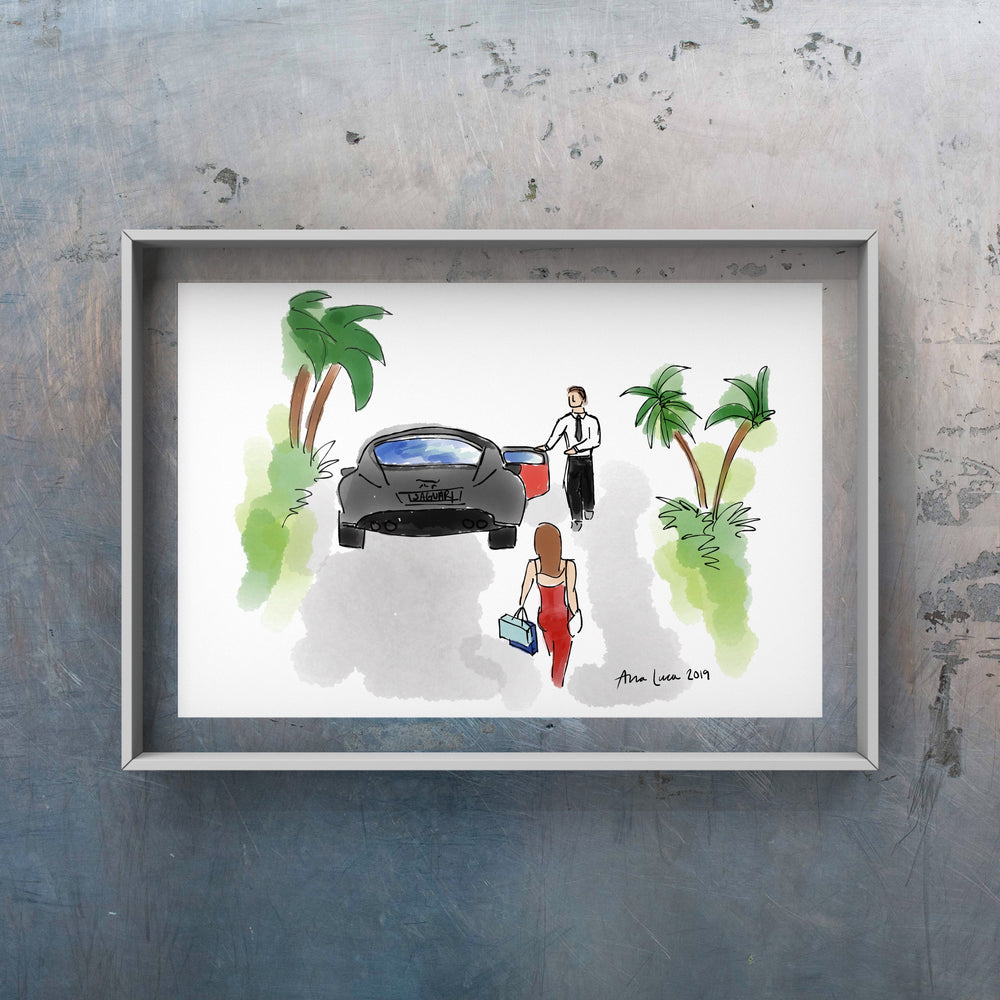 Opening Door Art by Ana Luca