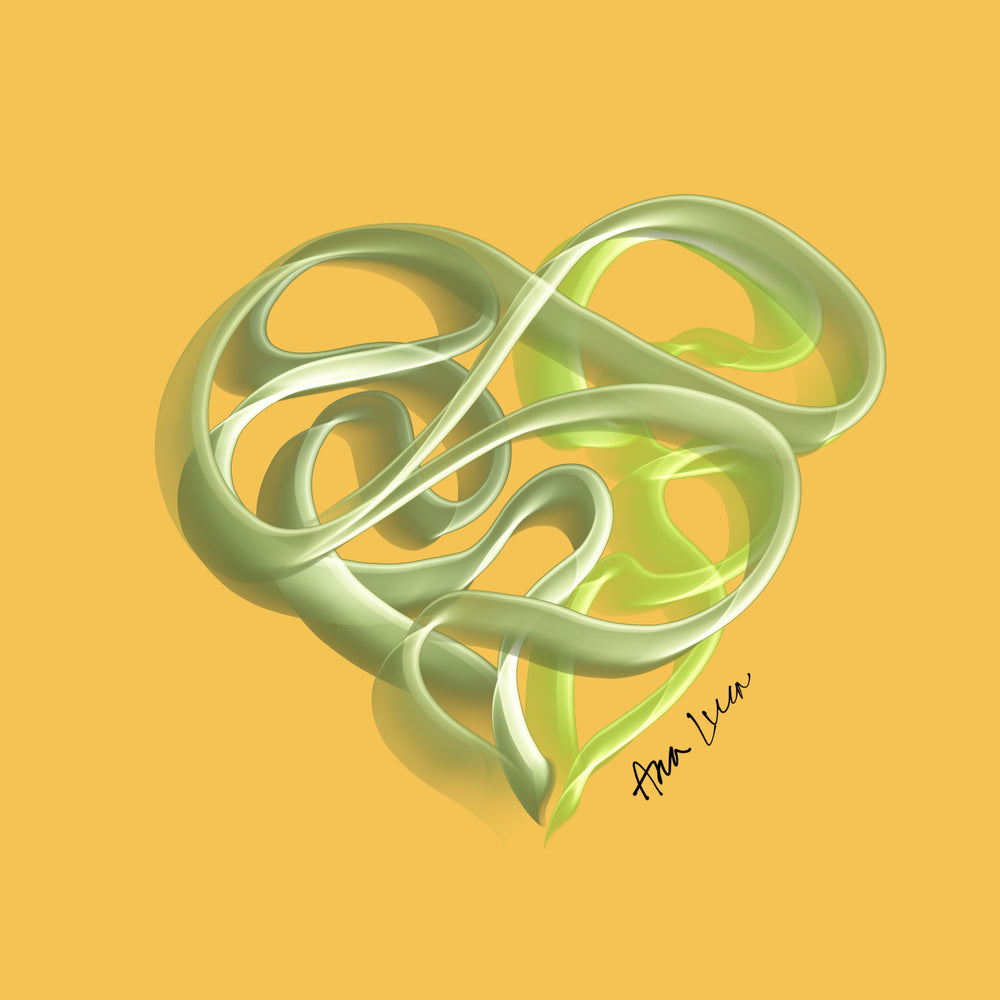 Crypto Love Drops Art by Ana Luca