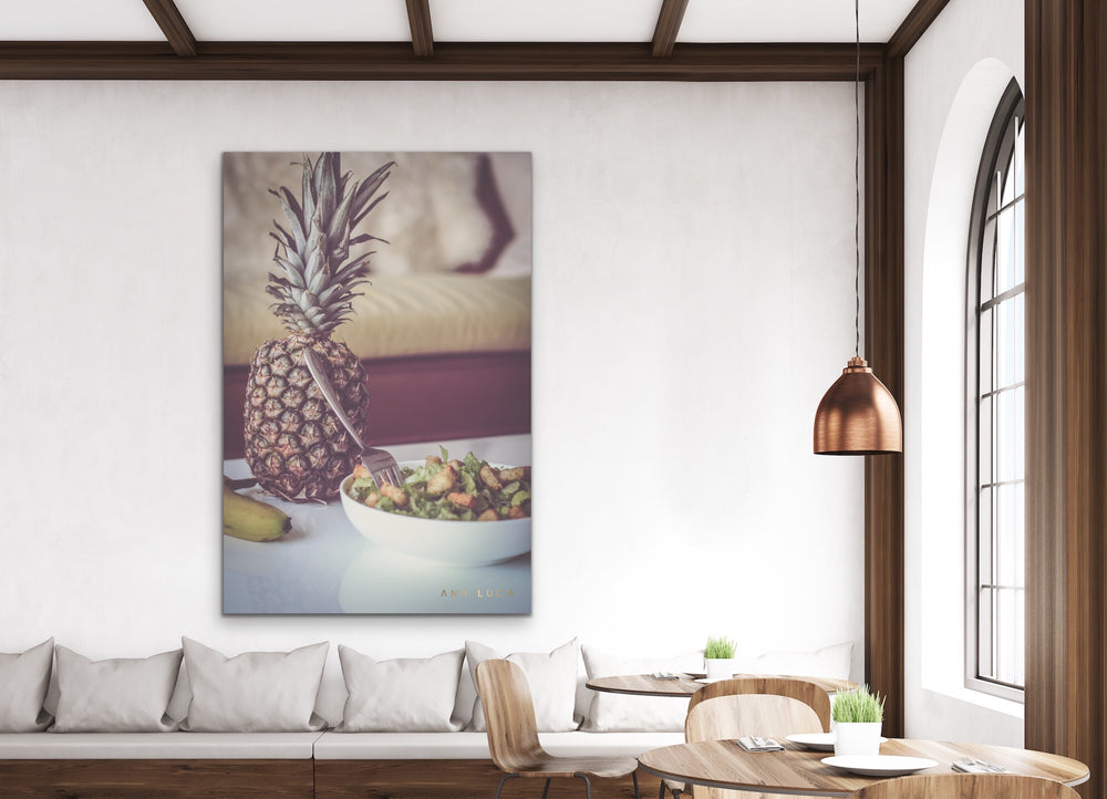 Pineapple Lunch Art by Ana Luca