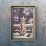 Pineapple Watching TV Art by Ana Luca