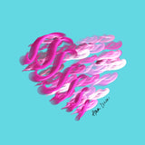 Crypto Love Drops Art by Ana Luca