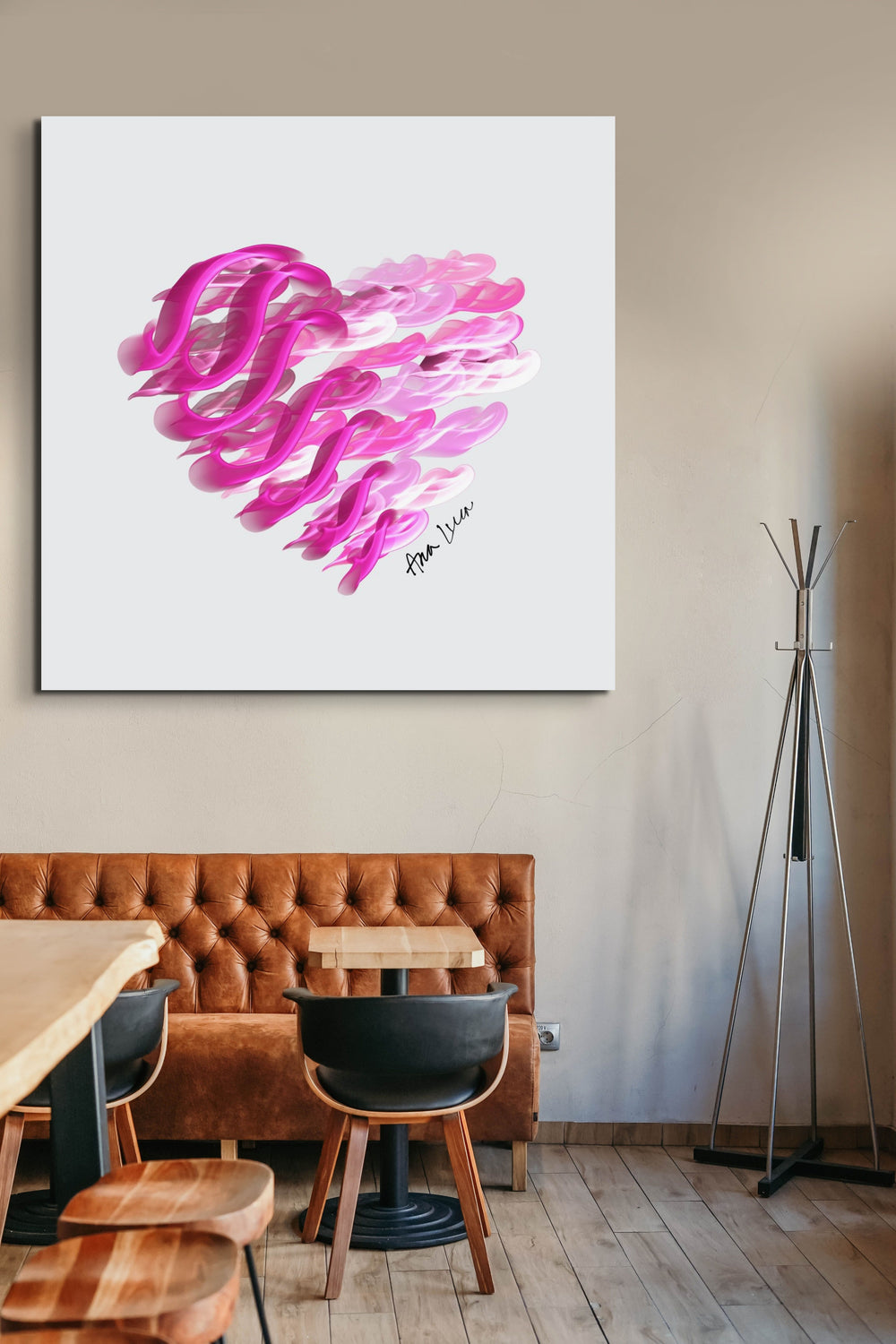 Pink Pearl Crypto Love Drops by Ana Luca