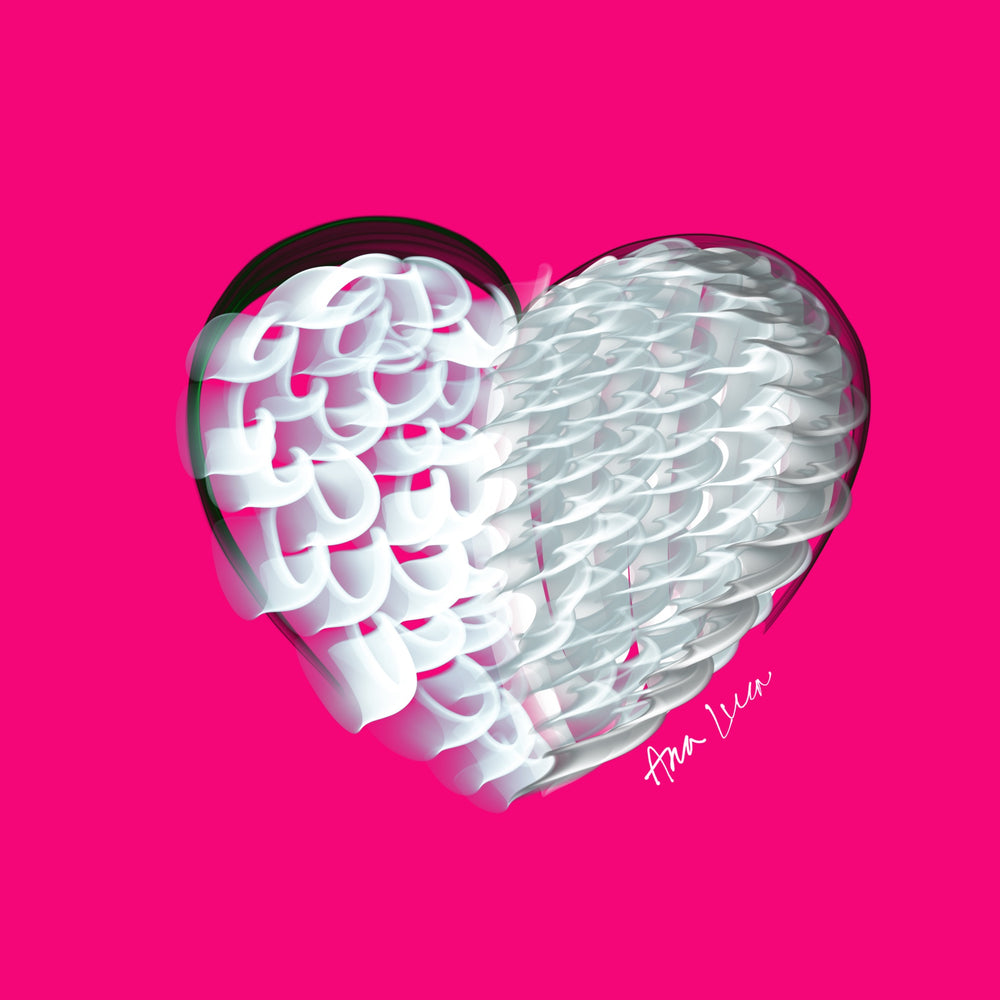 Crypto Love Drops Art by Ana Luca