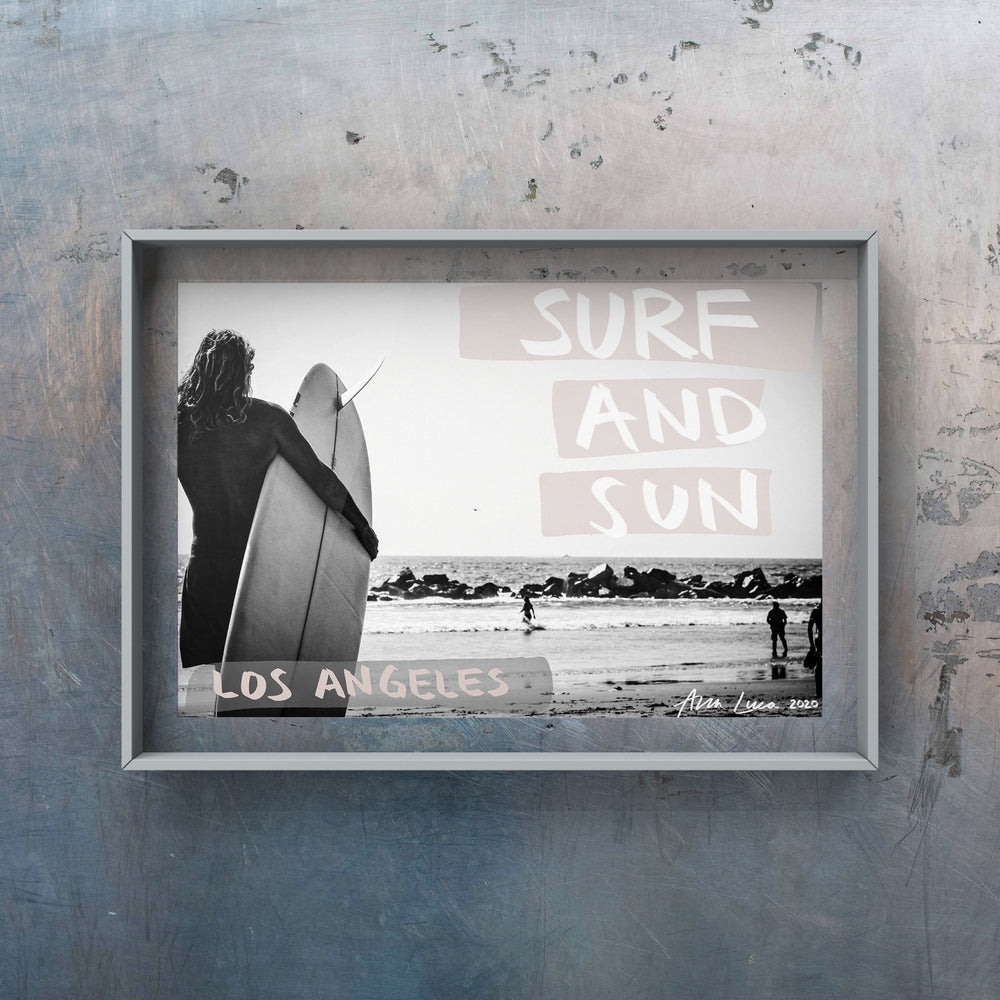 Surf And Sun Art by Ana Luca