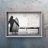 Surf and Sun Art by Ana Luca