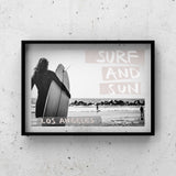 Surf and Sun Art by Ana Luca