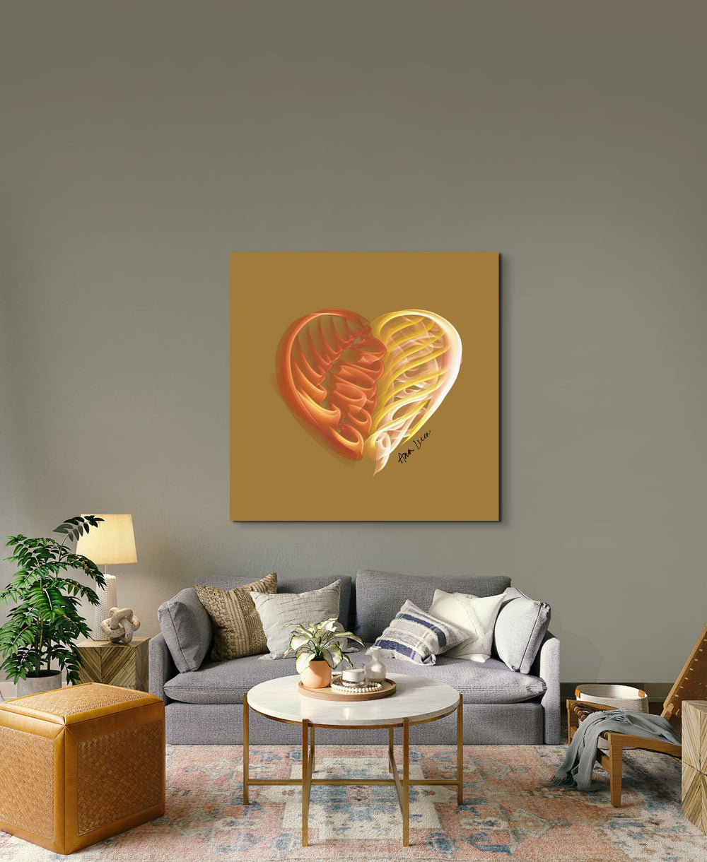 Topaz Yellow Crypto Love Drops by Ana Luca