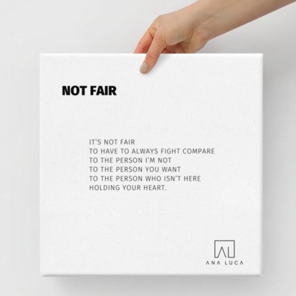 Not Fair Art by Ana Luca