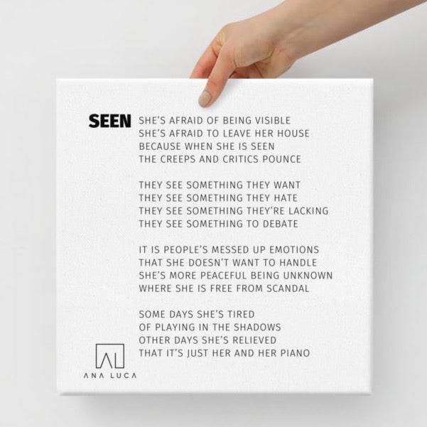 Seen Art by Ana Luca