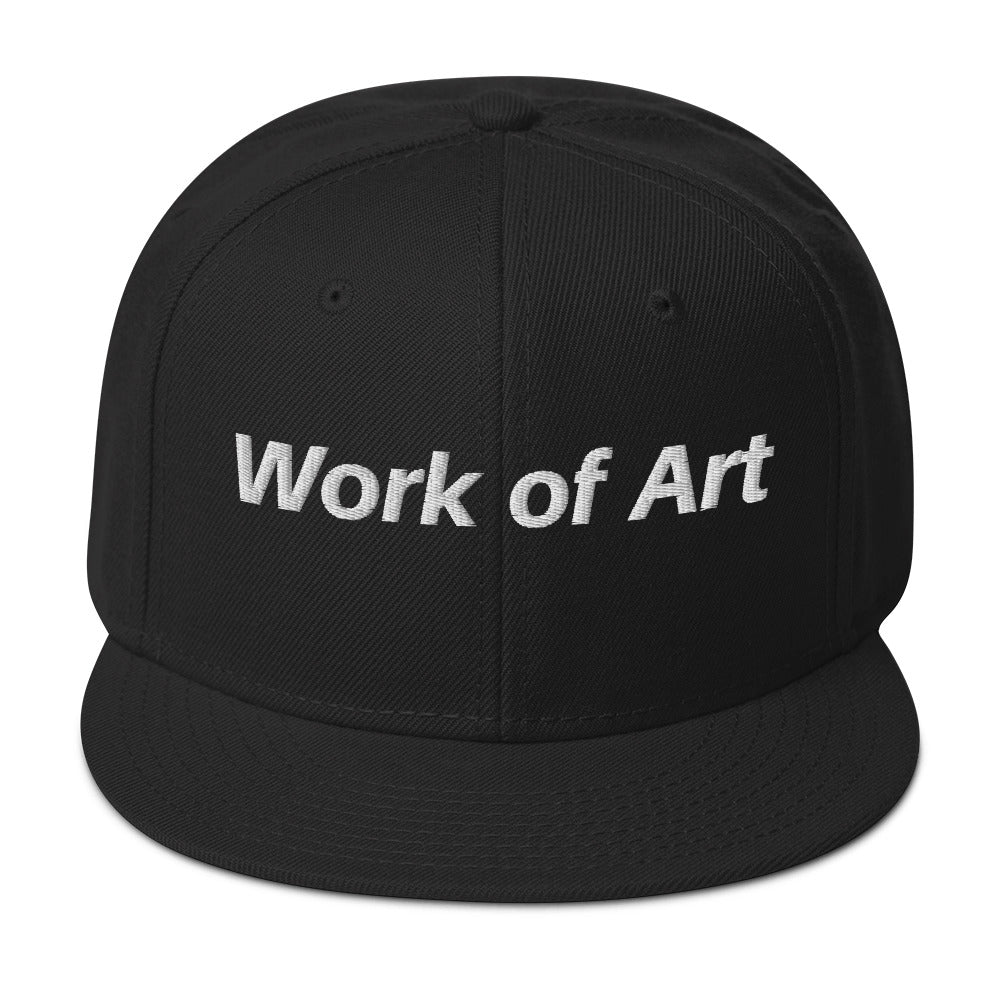 Work of Art Black Unisex Premium Hat