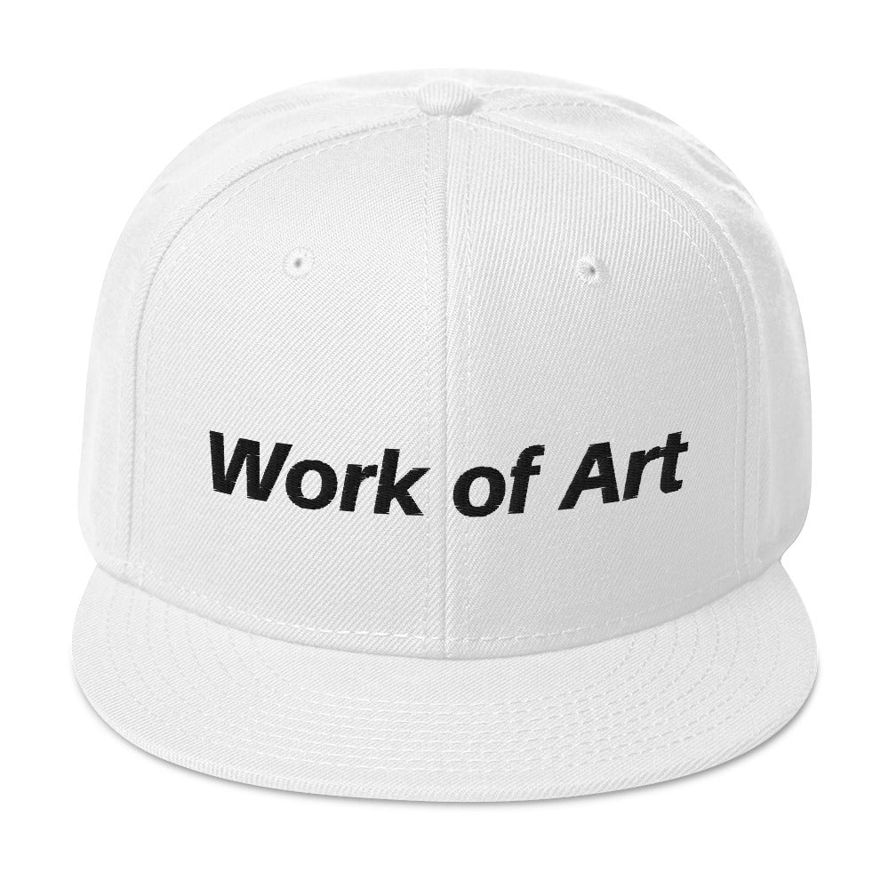 Work of Art White Unisex Premium Hat