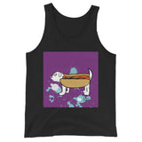 Insecure Wiener Dog Men's Premium Tank Top