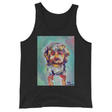 Beau Men's Premium Tank Top Art by Ana Luca