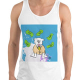 Dog of Wall Street Men's Premium Tank Top