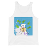 Dog of Wall Street Men's Premium Tank Top