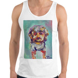 Beau Men's Premium Tank Top Art by Ana Luca