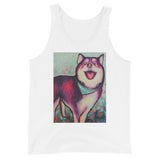 Bernie Men's Premium Tank Top Art by Ana Luca