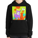 Who Dat Dog Unisex Premium Hoodie by Ana Luca