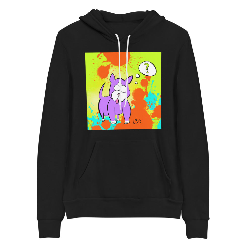 Who Dat Dog Unisex Premium Hoodie by Ana Luca