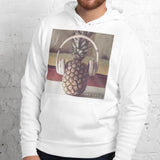 Pineapple Listening To Music Unisex Premium Hoodie