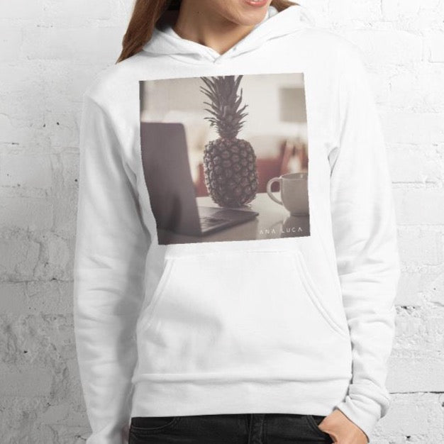 Pineapple Working Unisex Premium Hoodie