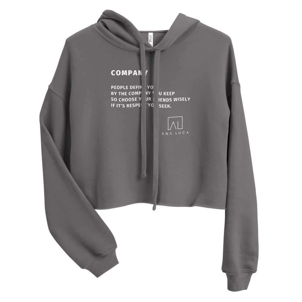 Company Women's Cropped Hoodie by Ana Luca