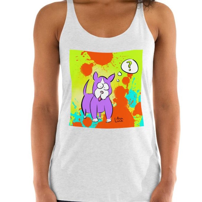 Who Dat Dog? Women's Premium Tank Top