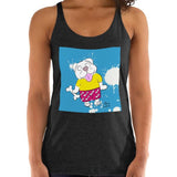 Dog With Happy Bone Women's Premium Tank Top